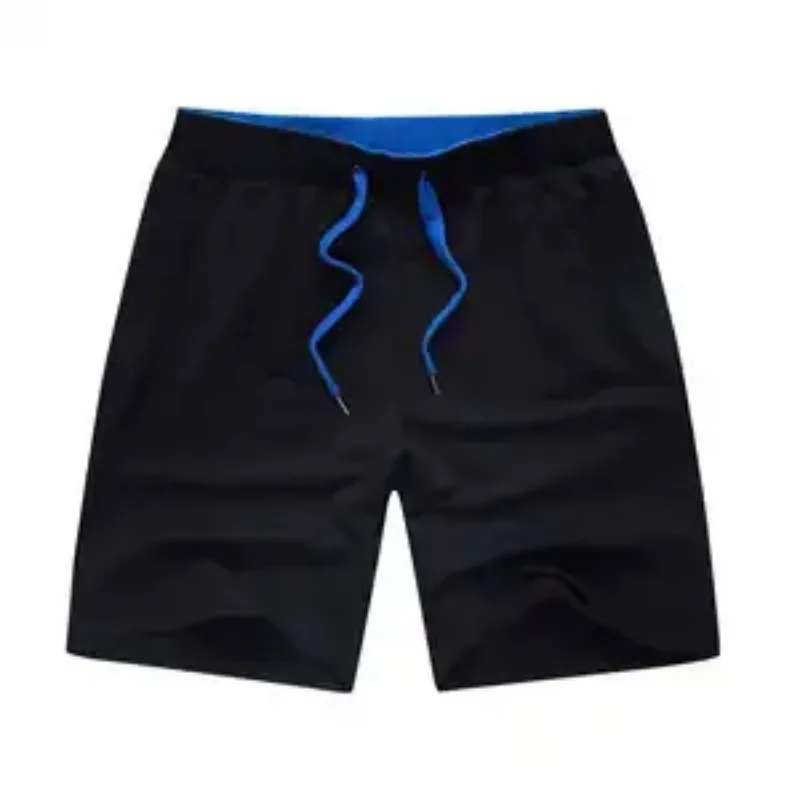 Men Summer Thin Cotton Drawstring Loose Five Point Shorts Casual Running Beach Sports Pants M 5XL