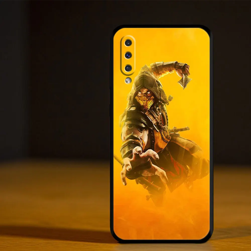 Funda Game Mortal Kombat Capa For Samsung Galaxy A40 M30s A50 A20s A20e A10 A30 M31 A70 M31s M33 M32 M22 M12 M51 M53 A10e M23