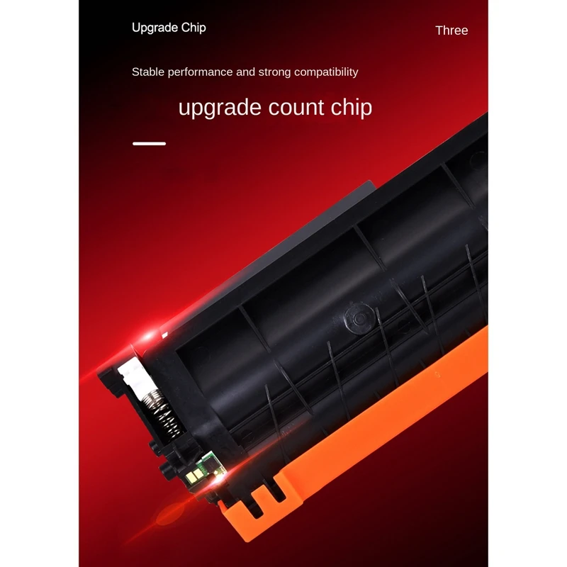 Black Compatible Toner Cartridge With Chip For HP CF217A 17A Laserjet Pro M102A M102W MFP M130A