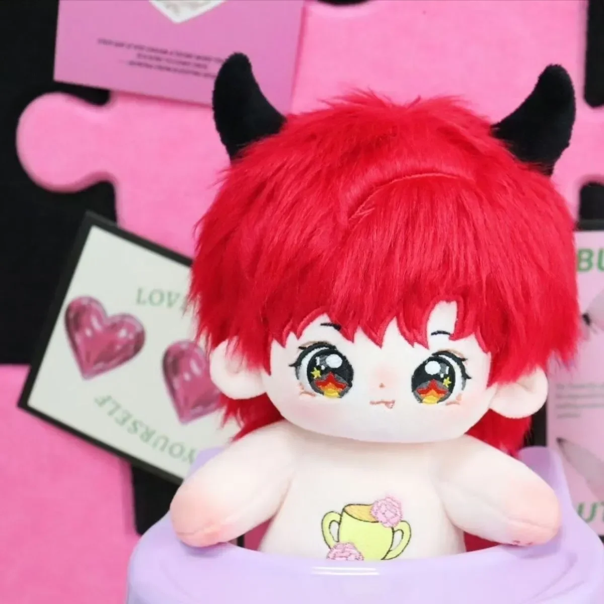 

Плюшевая кукла-идол Джейсон Чжан (20 см) для детей и взрослых, хлопковая игрушка Кавайи для косплея, рождественский подарок