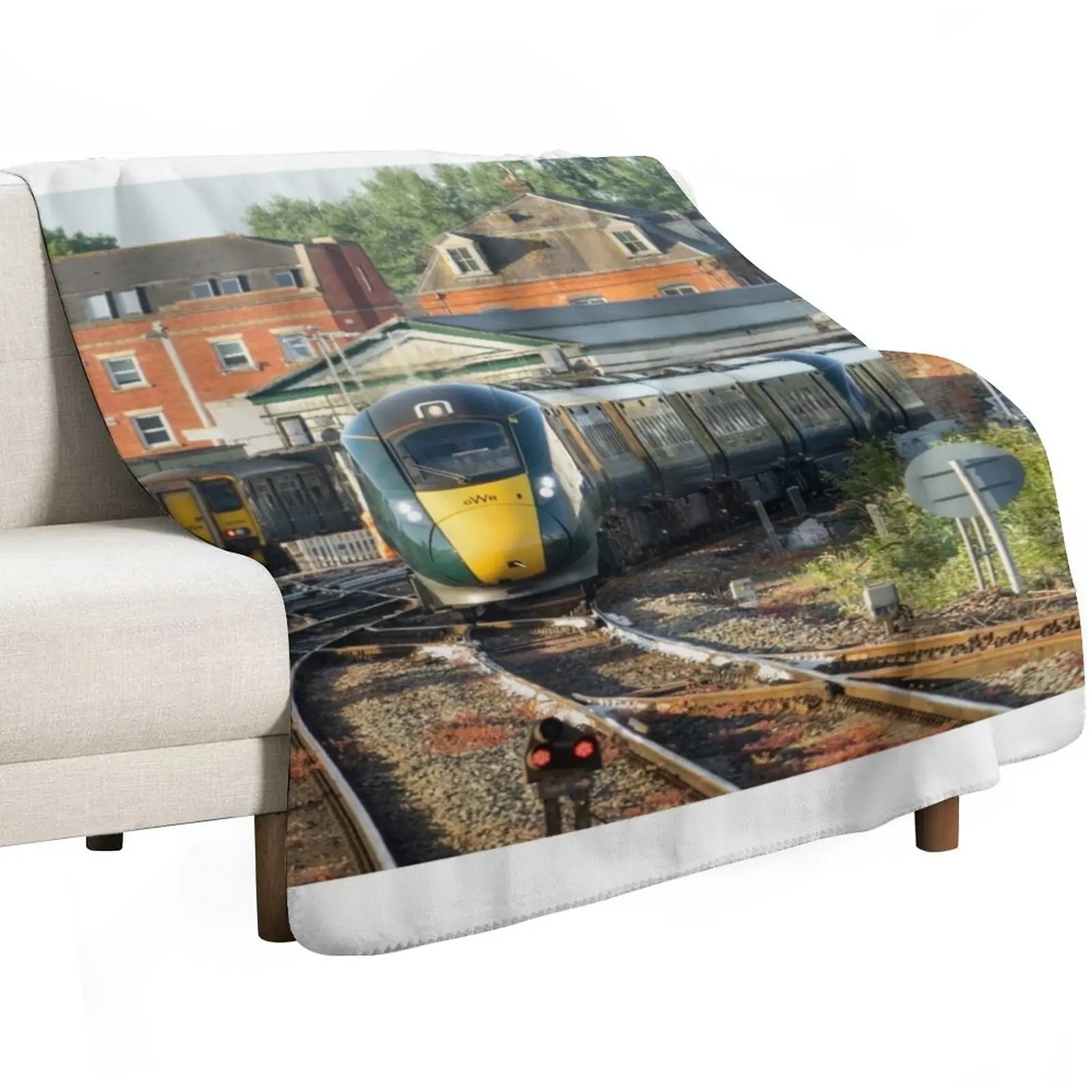 

Exeter St Davids IET Throw Blanket Thins Custom Soft Plaid Blankets