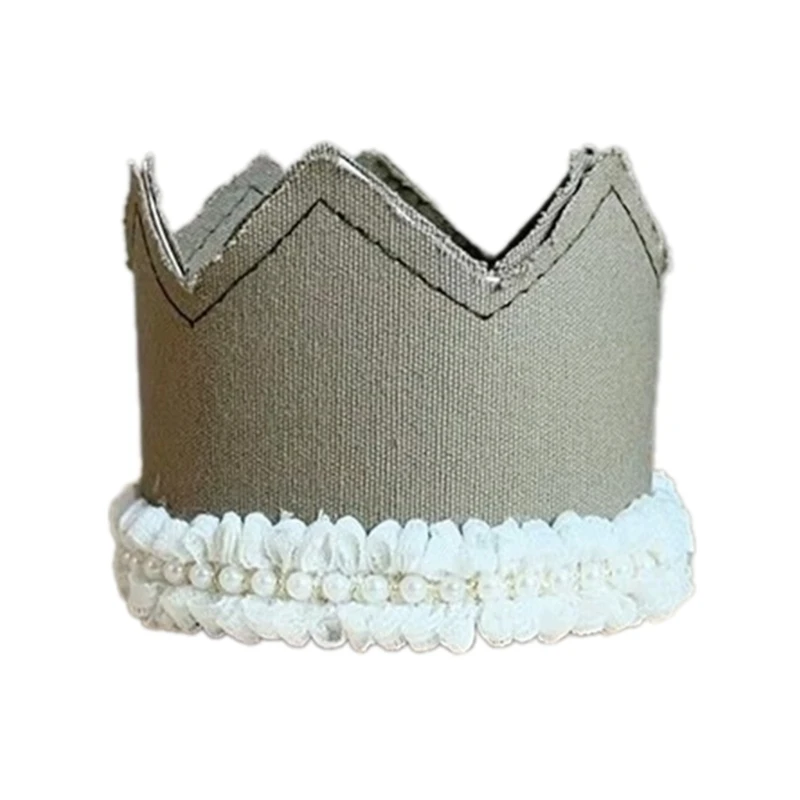 Accessoires couronne perles, chapeau pour enfants, photographie, accessoires fête d'anniversaire, coiffure couronne