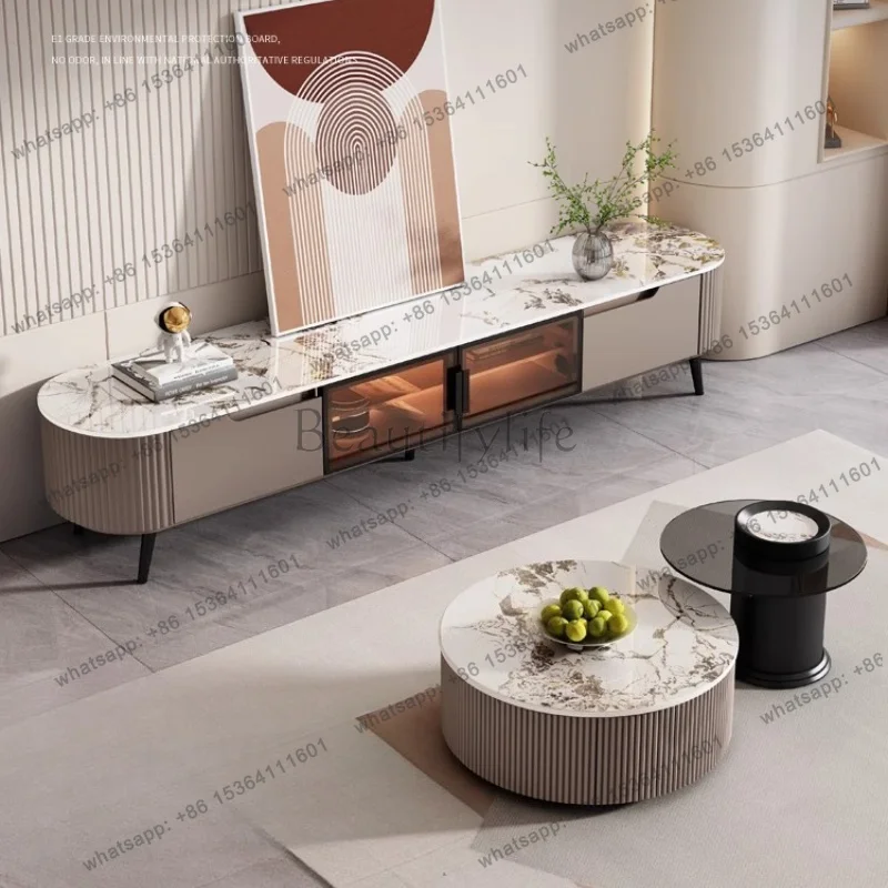 LDluxury Modern Nordic high end storage TV cabinet living room furniture home furnishings Organizer Furniture Television tables
