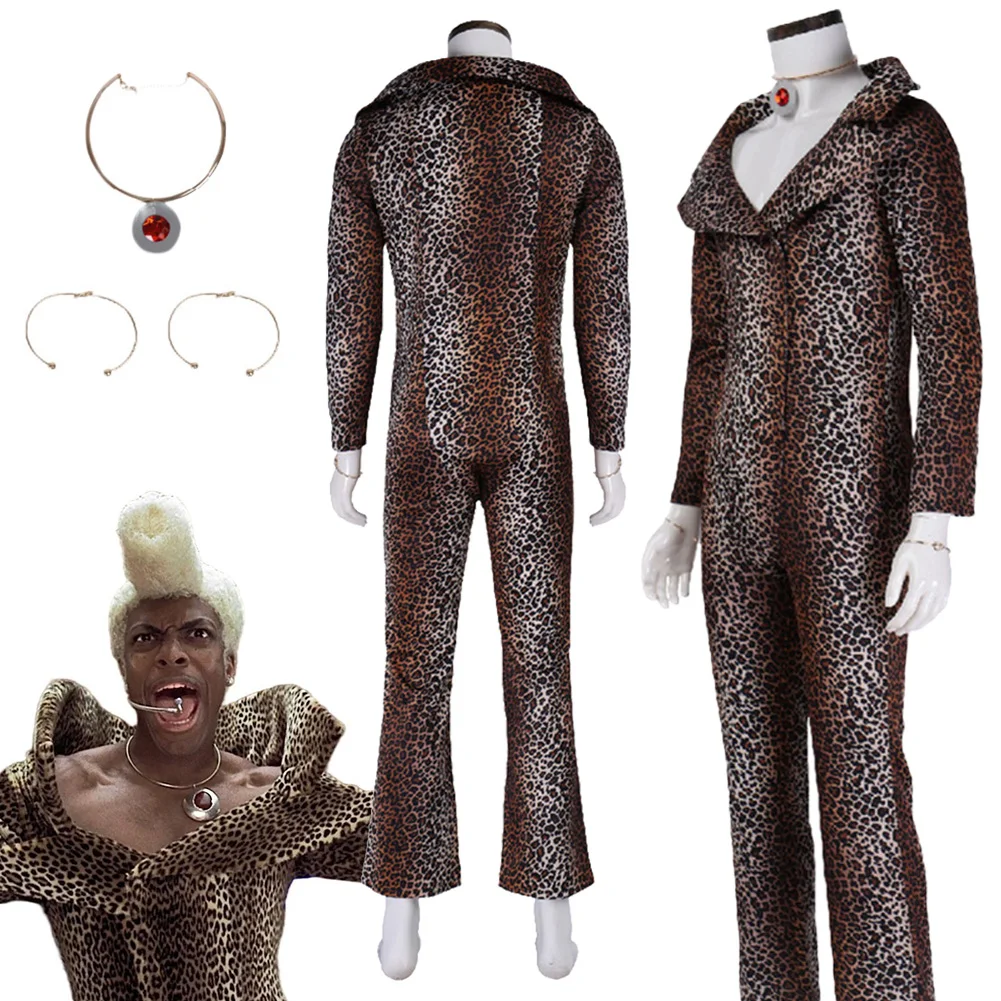 

Fantasia MC Ruby Rhod Cosplay Clothing 1997 Movie The Fifth Element Disfraz Costume Men Fantasy Halloween Carnival Party Clothes