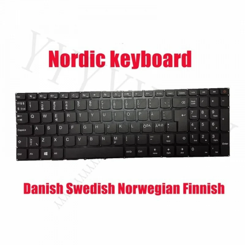 

Клавиатура QNordic для Lenovo Ideapad 110-15ACL/110-15AST/110-15IBR SN20L46765