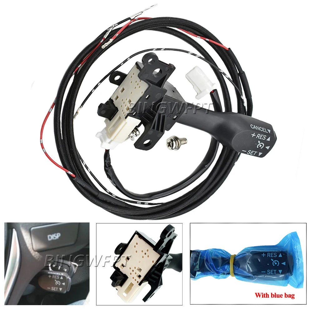 Cruise Control Switch Kit 84632-34011 45186-30180-C0 For Toyota Land Cruiser Prado GDJ150,GRJ150,KDJ150,LJ1 18-20 With Backlight