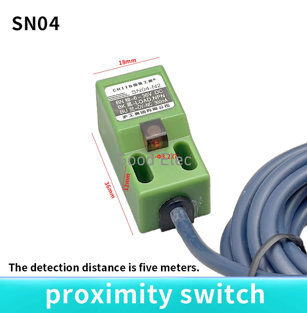 Inductive Proximity Sensor SN04-N SN04-N2 SN04-P SN04-P2 DC NPN PNP NO NC 4MM DC 6-36V Proximity Switch sensor SN04