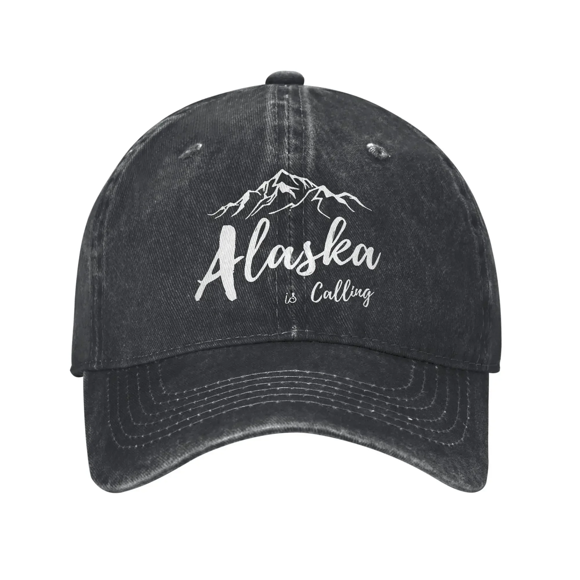 Alaska Casual Baseball Cap For Unisex-Teens Summer Calling Hunting Camping Hip Hop Hats Stylish Breathable Baseball Caps
