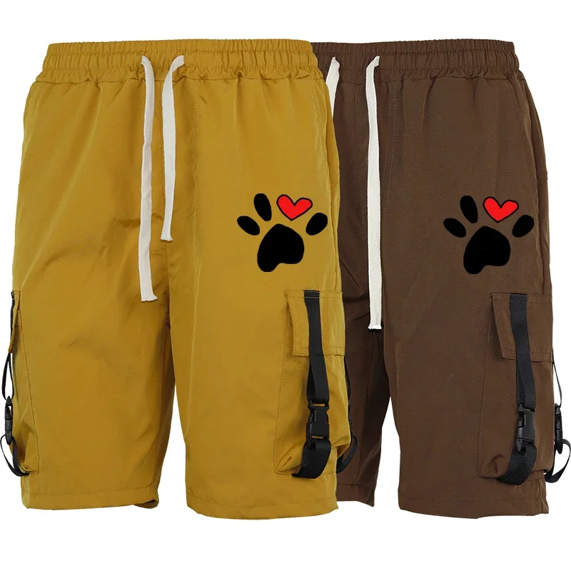 

Men's Field Ready Printed Cargo Shorts Hard Wearing Fabric Multi-Pocket Casual Outdoor Workwear Style Summer Fashion Pants Gear