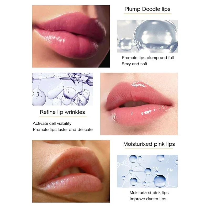Instant Lippen öl praller voluminös feuchtigkeit spendende Lippen reparatur verblassen Lippen linien aufhellen Lippen prallen Glanz öl Lippen pflege
