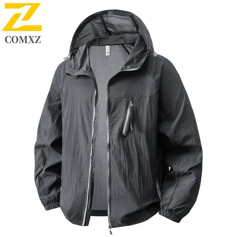 

Quick Dry Fishing Jacket Mens UPF50+ UV Block Long Sleeve Windbreaker Breathable Outdoor Trekking Hiking Sun Coat Summer Women