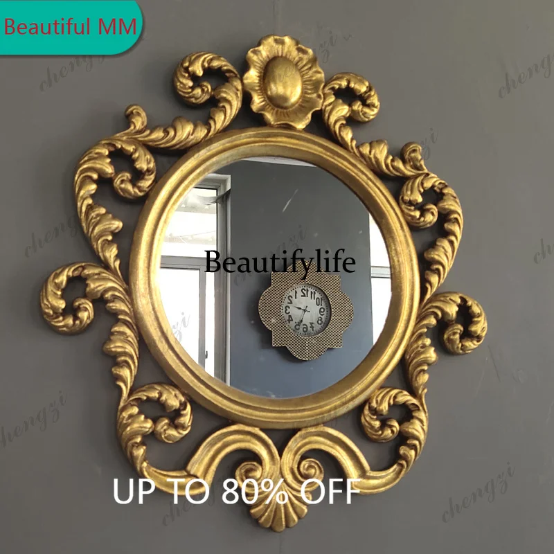 F182   Cheap Creative Mirror Small Accent Luxury Design Interior Fashion Asymmetrical Hotel Mirror Universal