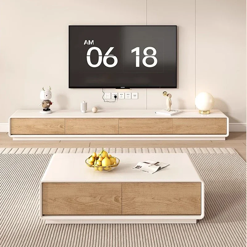 

Mobile Wood Tv Stand Entertainment Rustic White Livingroom Dinning Tv Cabinet Corner Television Meuble Salon Theater Furniture