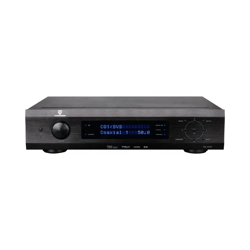 ODM/OEM manufacture High quality av HD ktv home audio theater  integrated processor