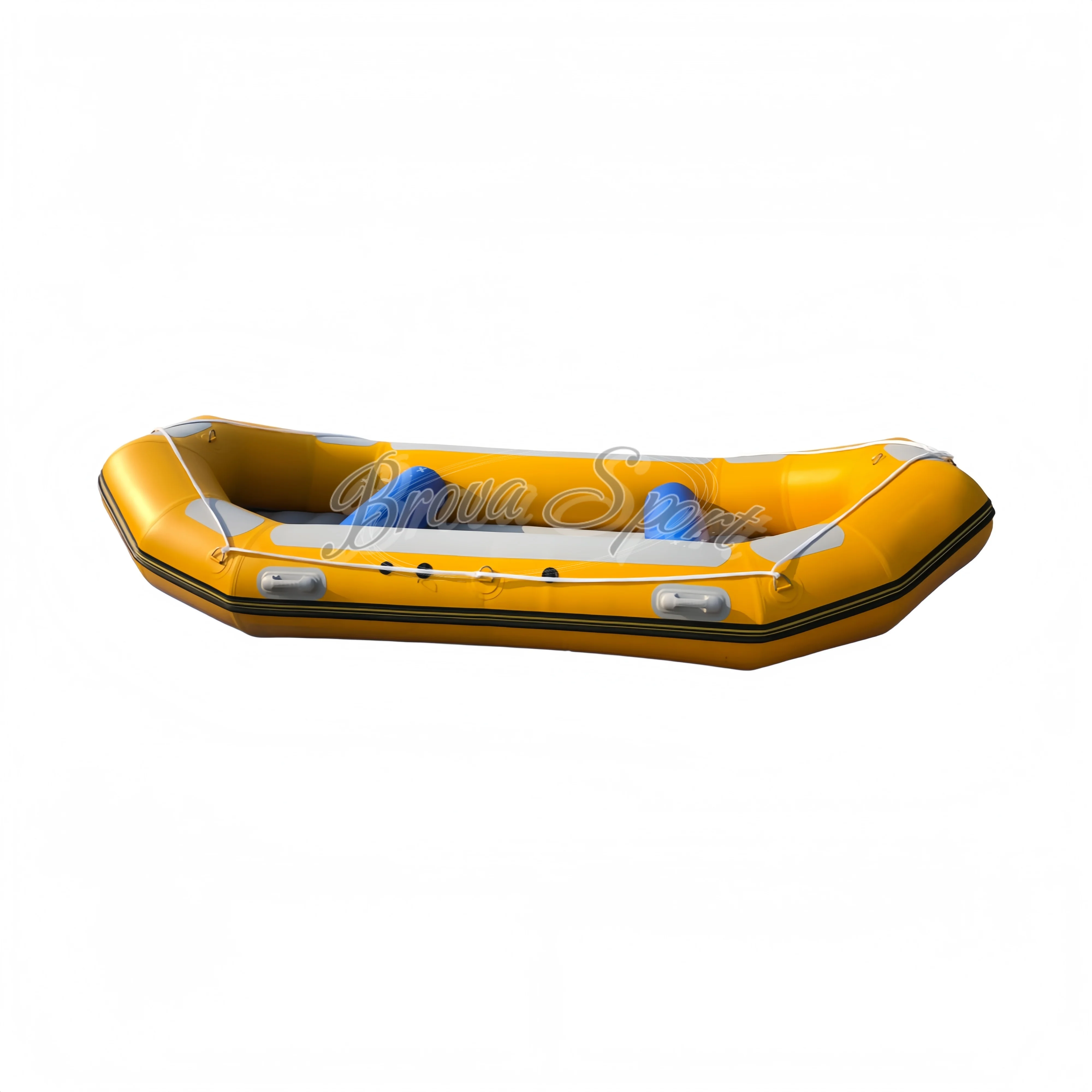 New Style Lightweight Inflatable PVC Rowing Boat White Water Pack Raft 8 Person