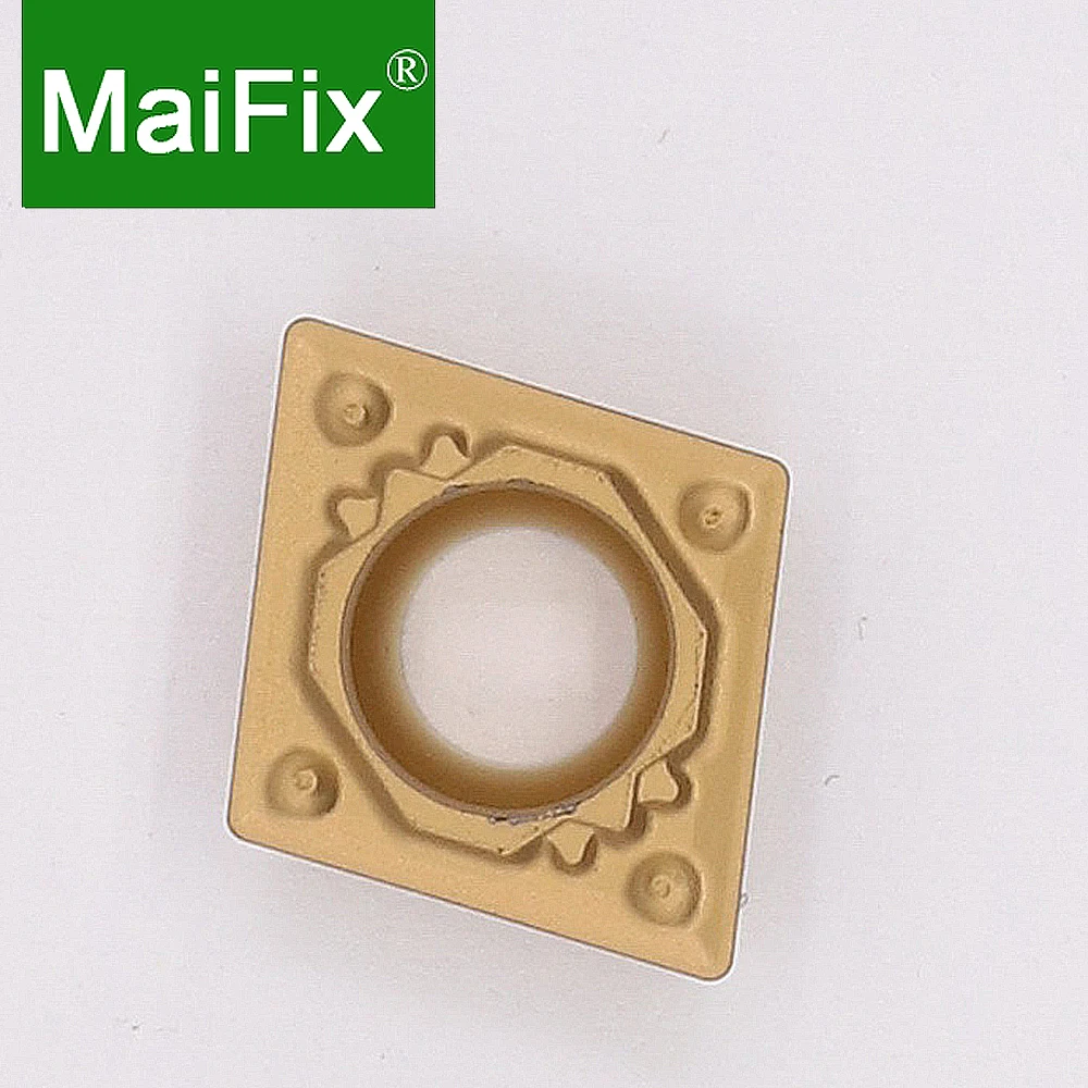 Maifix 10ชิ้น ccmt ZC32S CCMT120404 ZC2532 CCMT120408 CCMT09T304เครื่องมือกลึง060204เครื่องกลึงภายใน ccmt แทรกคาร์ไบด์