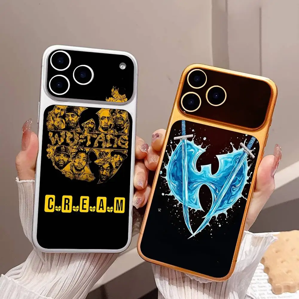 W-wu T-tang Clan Hip-hop Music Group Unique Style Rear Decal Wrap Protective Sticker For IPhone 17 Pro 17 Pro Max