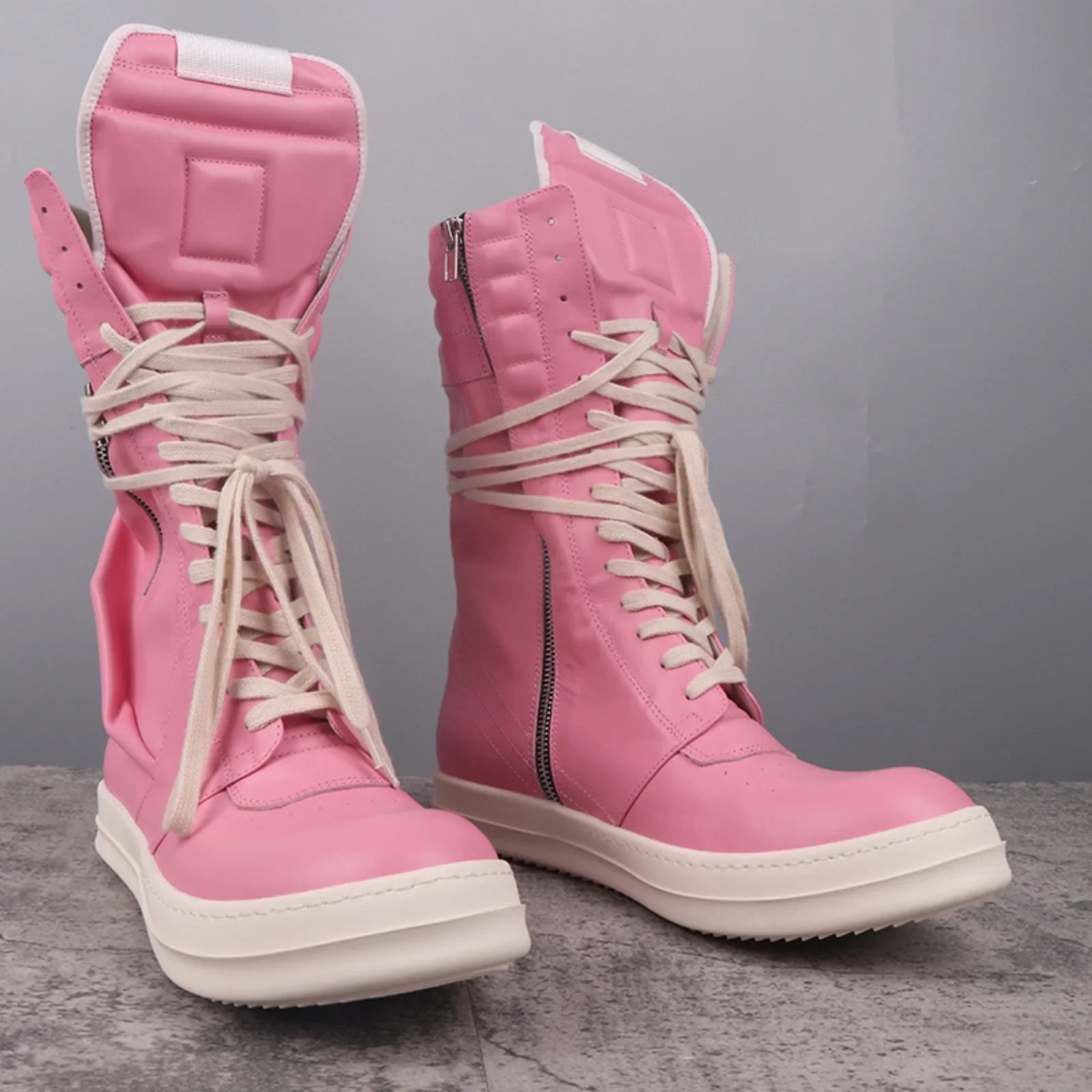 

Top Hight Quality Men Casual Shoes Real Leather Womens Tennis Shoes Brand Designer Fashion Design Goth Y2K style RO shoes