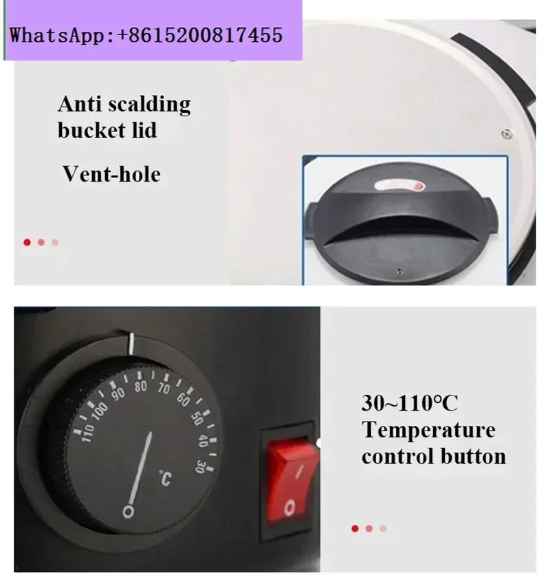 Wax Melter Household Wax Soap Melting Machine for Candle Making Fast Heating High Efficiency