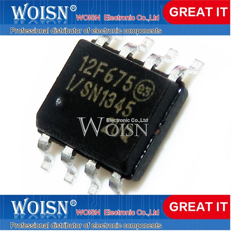 1-5-10pcs PIC12F675-I/SN PIC12F675 Price discounts Spot supply