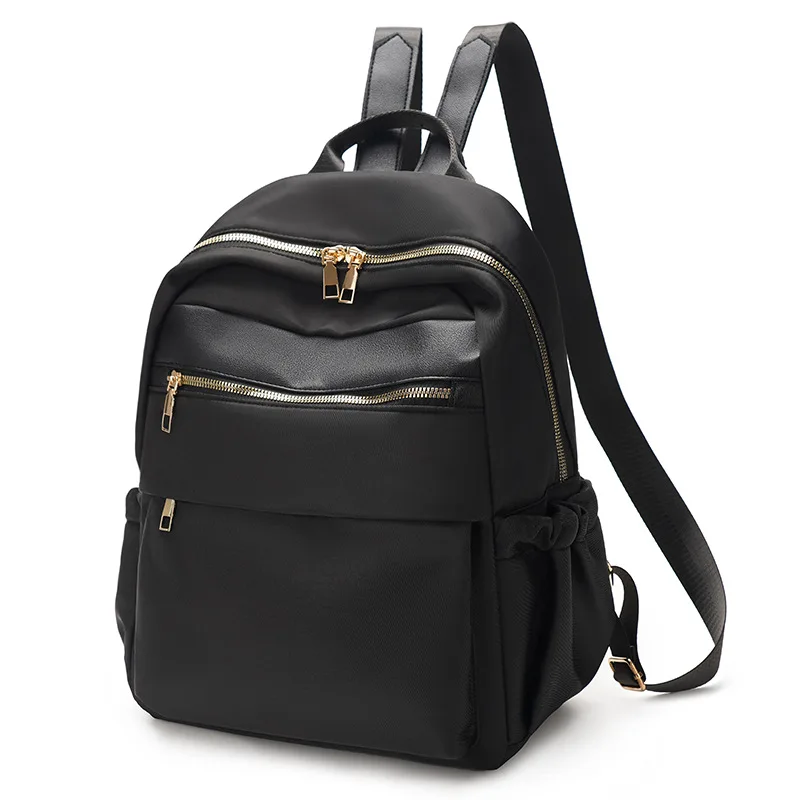 

Backpack women's 2025 large-capacity high-end anti-theft backpack portable simple college student schoolbag tide