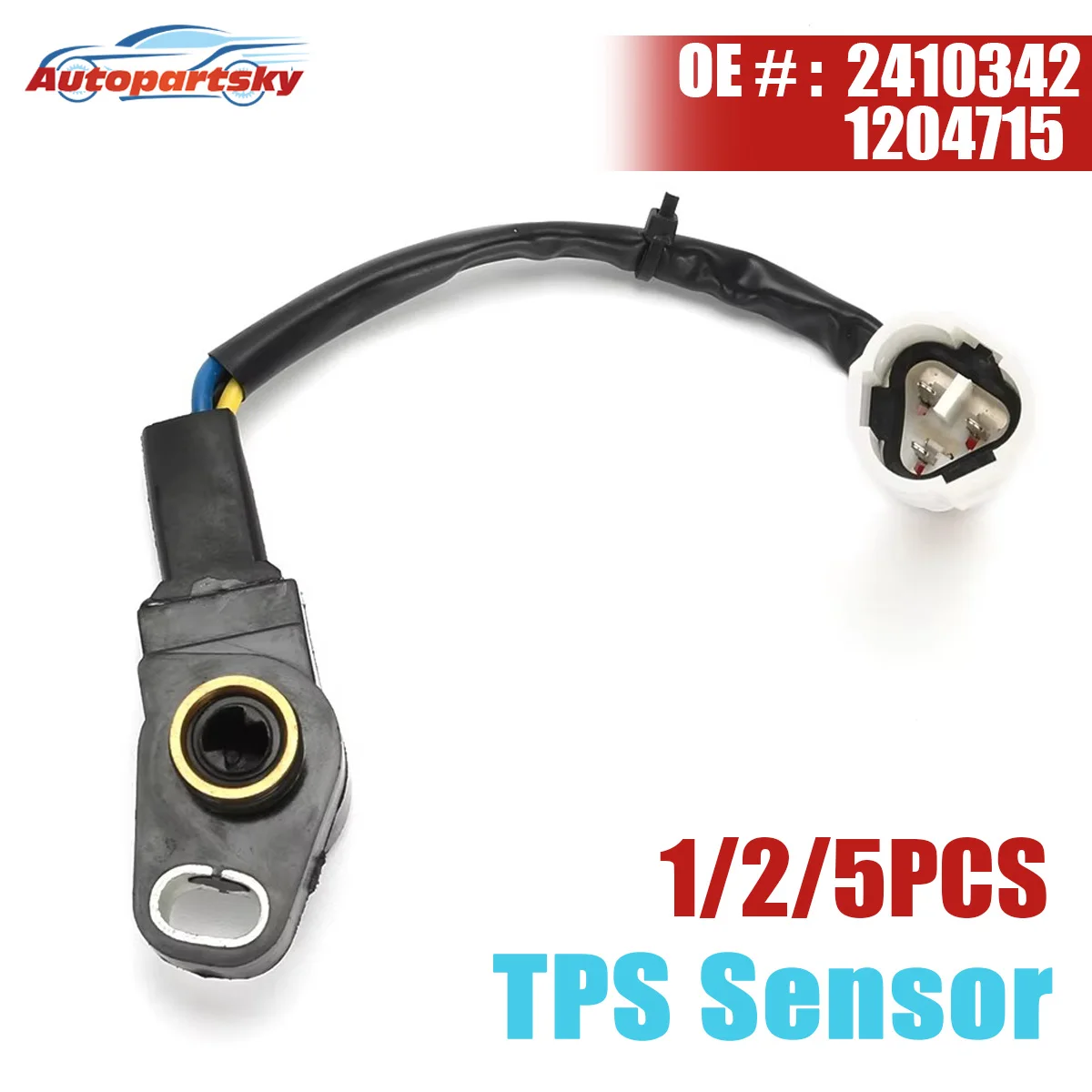 

1PCS/2PCS/5PCS 2410342 1204715 Counterclockwise TPS Throttle Position Sensor For Polaris Sportsman 700 800 850 XP 850 Repair