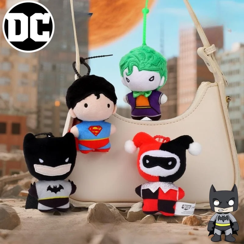 

Аниме DC милый Бэтмен Супермен Джокер Харли Квинн для мужчин и женщин креативный мультяшный плюшевый модный универсальный портативный брелок