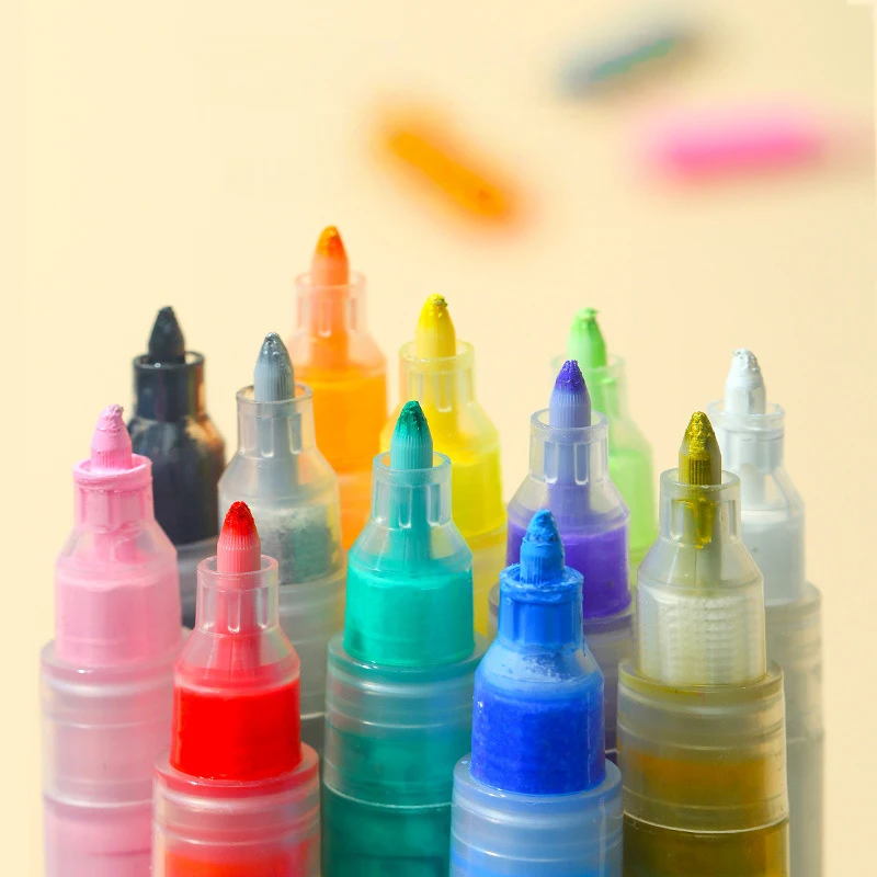 12 PCS nail art pen set, nail art painting pen nail art pen nail polish tool, used for DIY nail art beauty painting nails