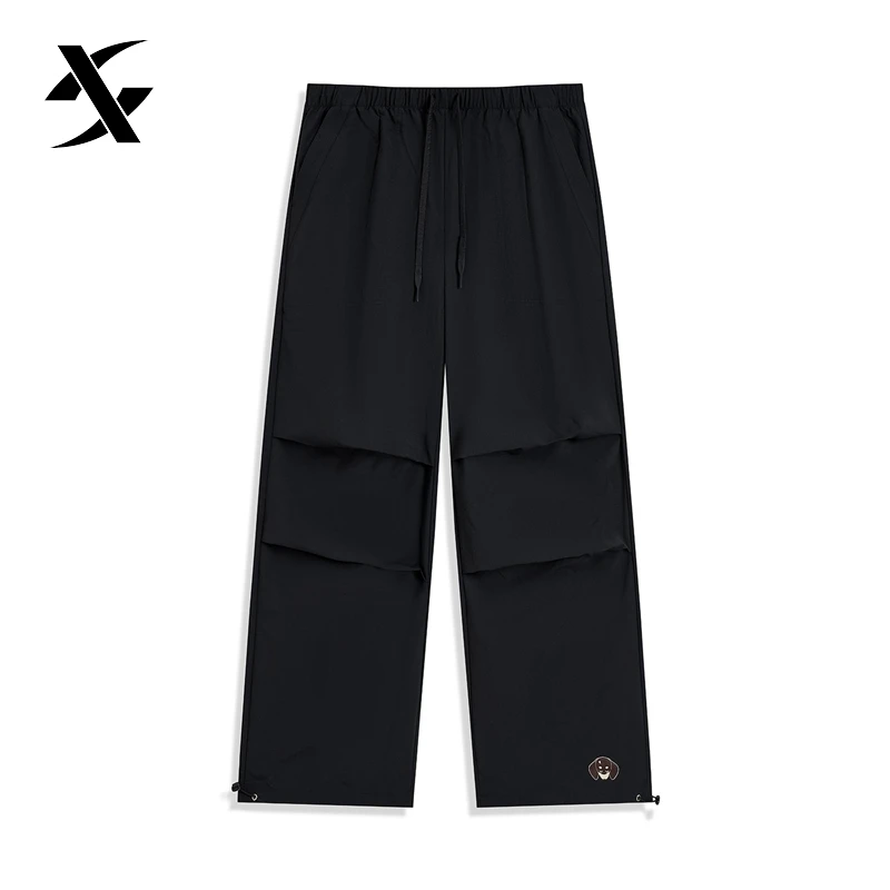 Xtep Trousers For Men And Women 2024 Autumn Fashion Versatile Street Style Sweatpants  Loose Life-style Bottoms 976327980629