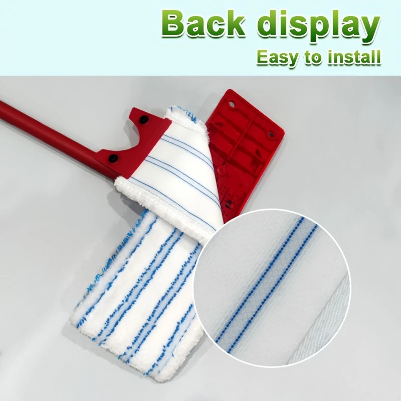 Flat Mop Cloth Quick Drying Machine Reusable Cleaning Tools Microfiber Floor Mop Pads For UltraMax/UltraMaT 2in1 Replacement