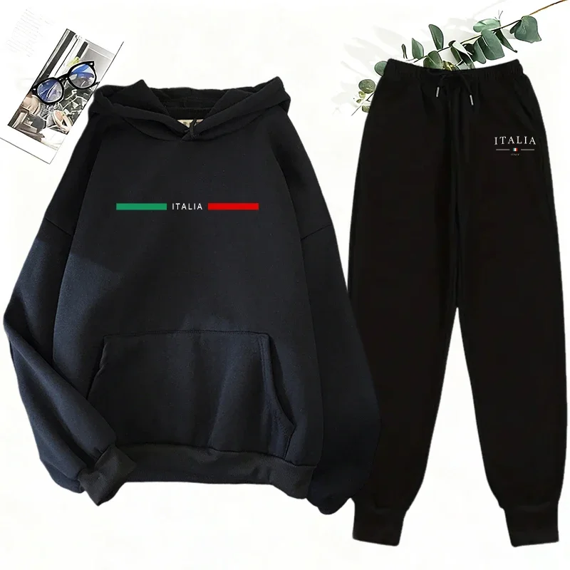 Women's Tracksuit Printing Casual Pullover Sweatshirts Outdoors Sports Jogging Clothing Autumn Winter Fashion Hoodies Sportswear