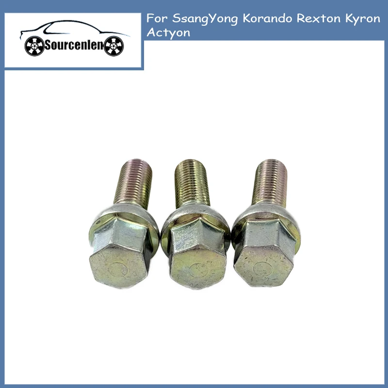 Brand New Original 4173511001 41735-11001 Tire Wheel Set Screw Nut For SsangYong Korando Rexton Kyron Actyon
