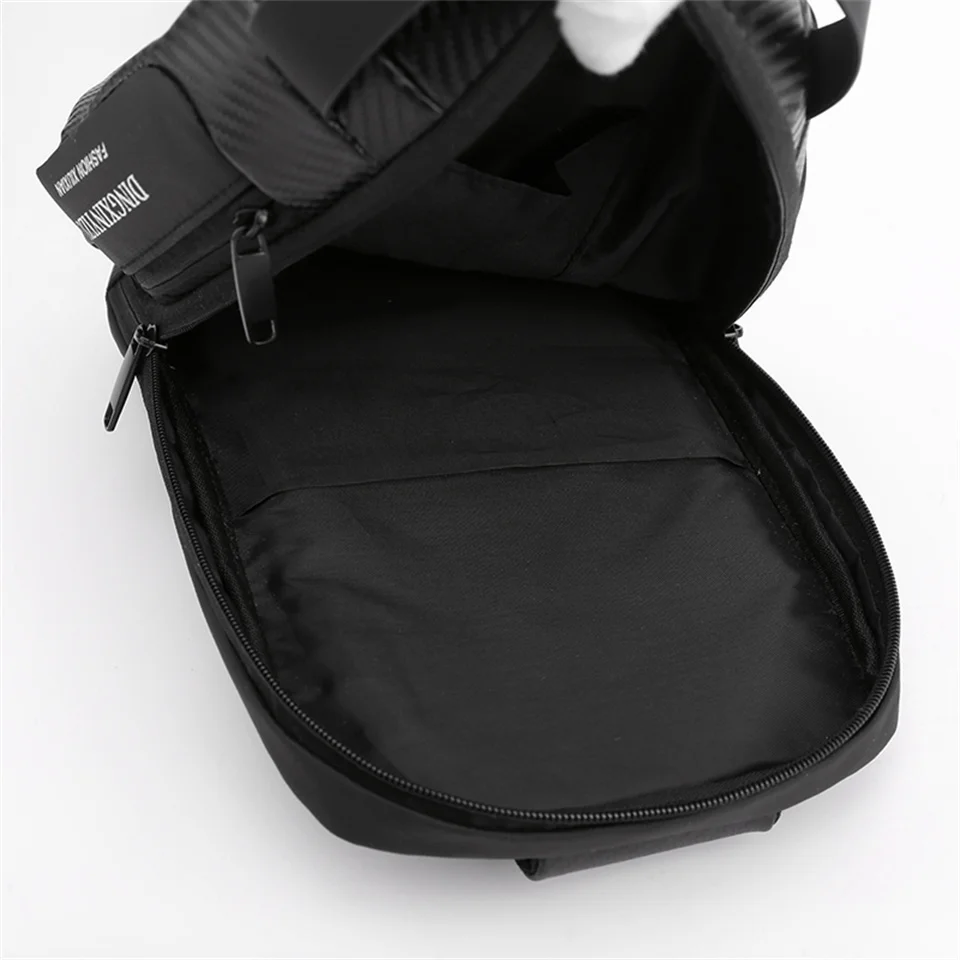 Men Chest Pack Crossbody Bag For Men Zipper Pocket Fashion Sling Bags Man Travel Bag Functional Outdoor Nylon Chest Pack