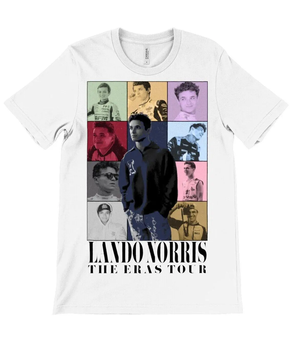 Lando Norris Eras Tour Inspired T-shirt