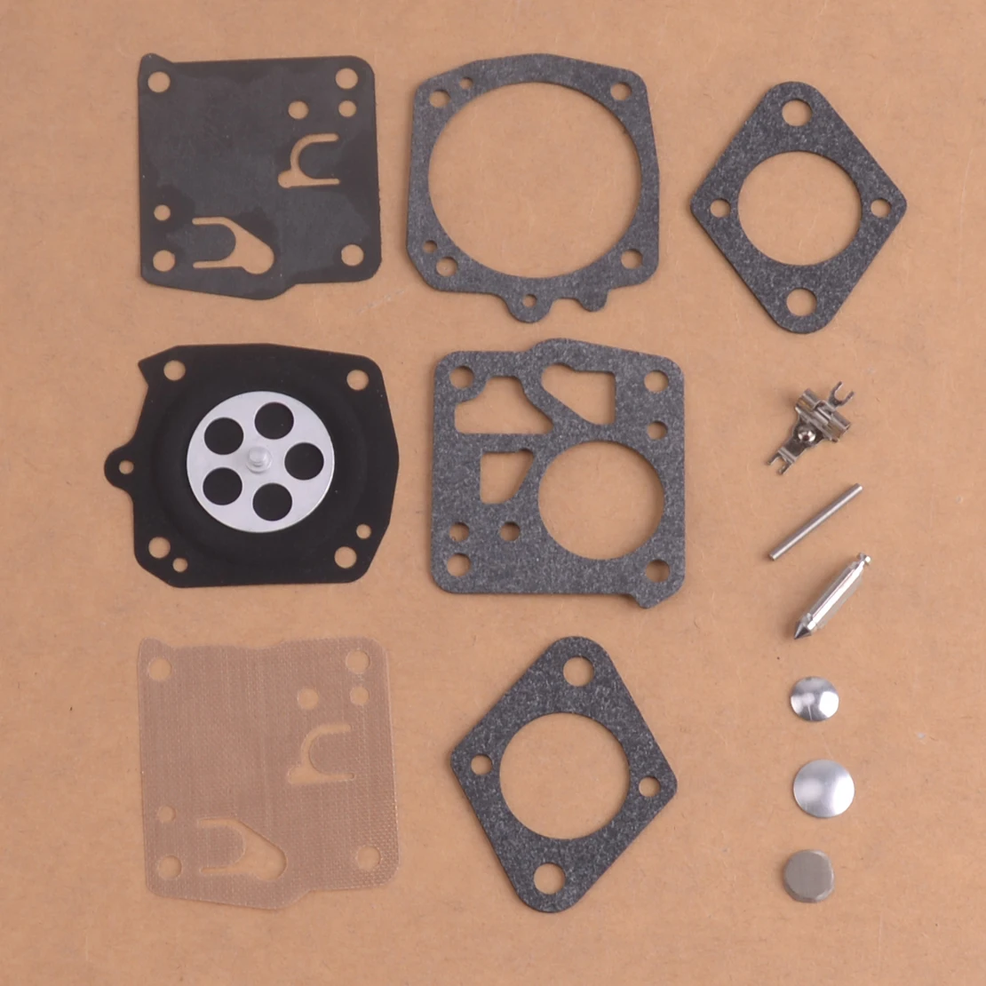 

Black Paper Carburetor Carb Rebuild Kit Fit For Husqvarna Chainsaw Tillotson RK-23HS