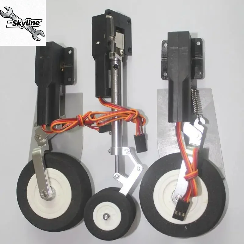 Electric Retracts Landing Gear for Mirage 2000 80mm EDF Jet RC Aircraft Spare DIY Repair Parts