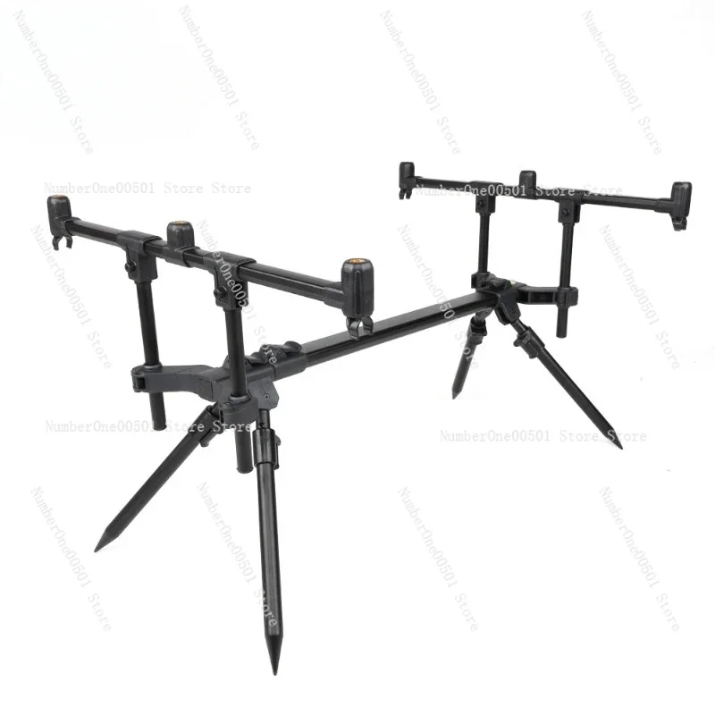 

Fishing rod bracket carp fishing garage cannon aluminum alloy body portable and quick installation