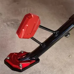 2023 Moto Parts For HONDA PCX125 pcx 125 2018-2023 Motorcycle Kickstand Enlarger Support Extension Foot Side Stand Pad Plate