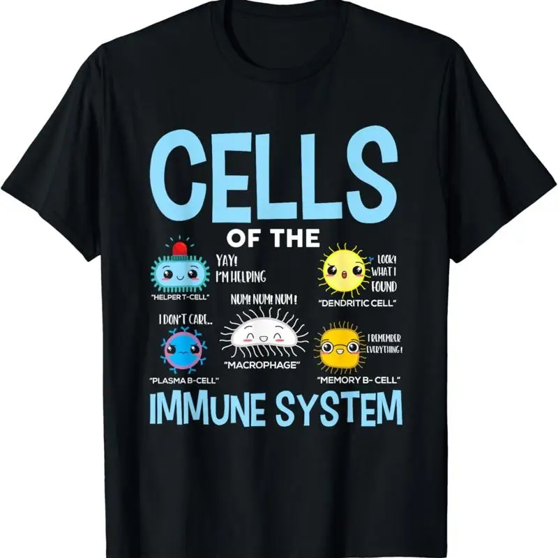 Cells Of The Immune System Scientist Science Biology Lover T Shirt