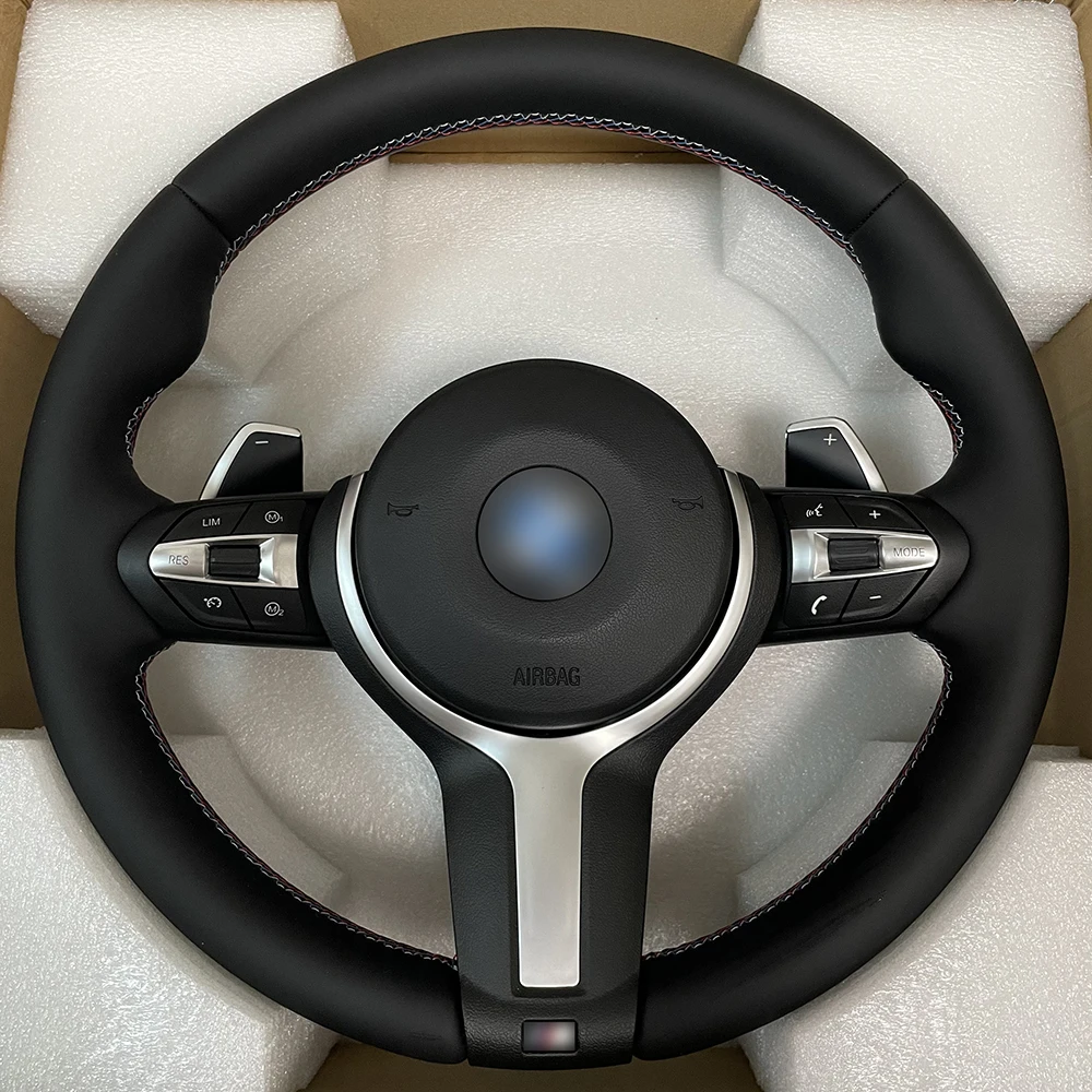 Interior Leather M Sport Steering Wheel For BMW F10 F11 F20 F21 F30 F31 F34 F32 F33 F36 F20 F22 F23 F48 M3 M5 M6 Steering Wheel