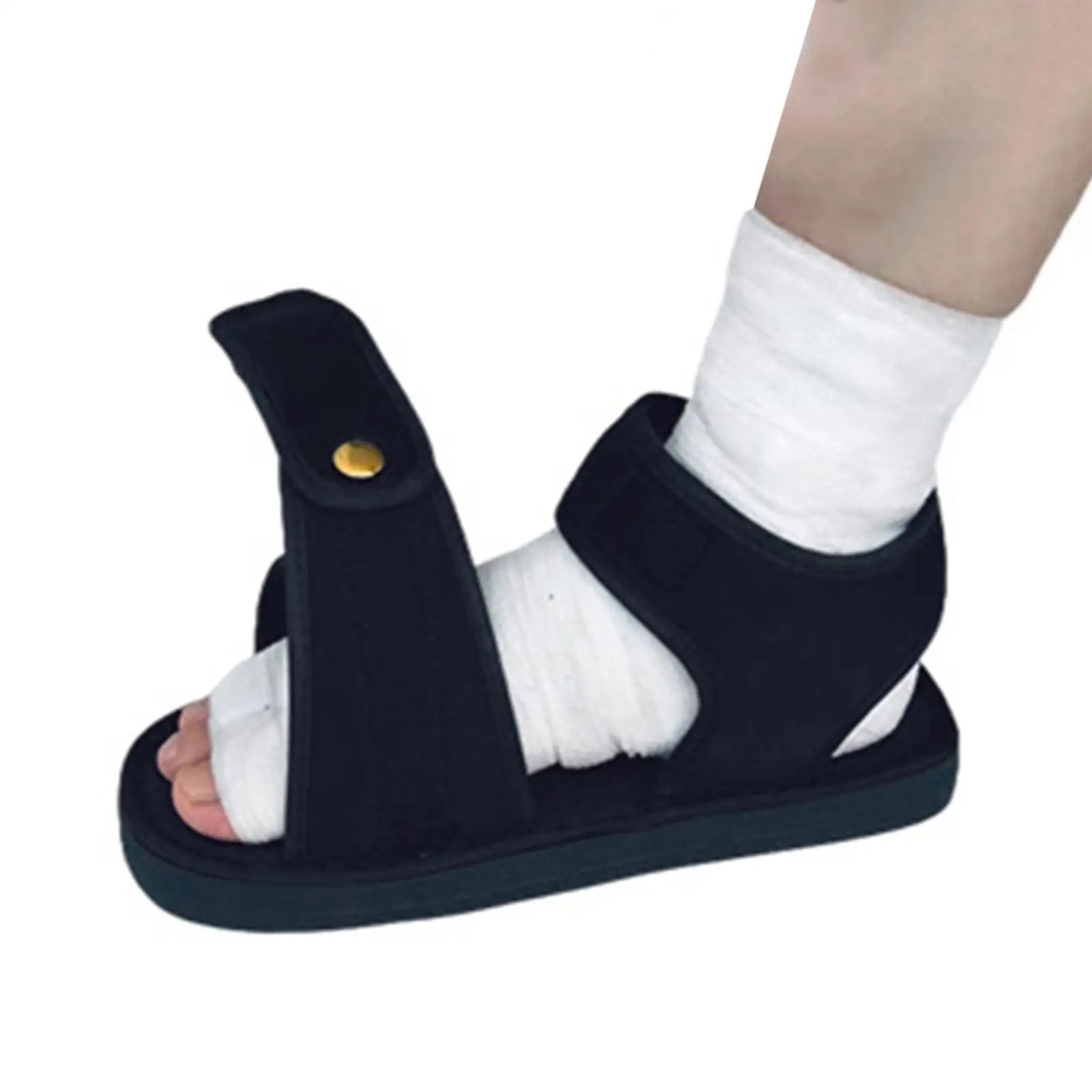 

Foot Fracture Support Shoe Open Toe Plaster Boot Cast Cover Adjustable Walking Boot Cast Shoes Foot Fracture Support