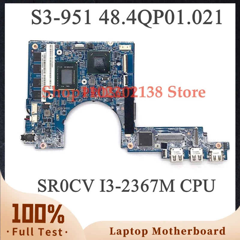 Mainboard 11224-2 48.4QP01.021 For Acer SM30 S3-951 MBRSE01001 Laptop Motherboard With I3-2367M CPU UM67 100% Fully Working Well