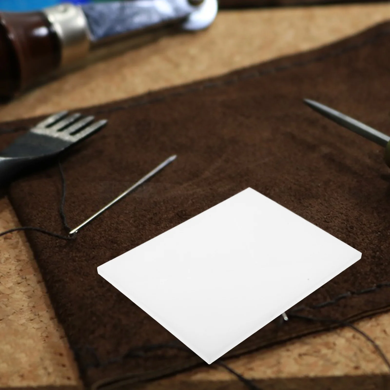 

Punch Pad Nylon Material Lightweight Durable For Diy Crafting Workshops Hole Punch Stamping Mute Board Cutting Mat