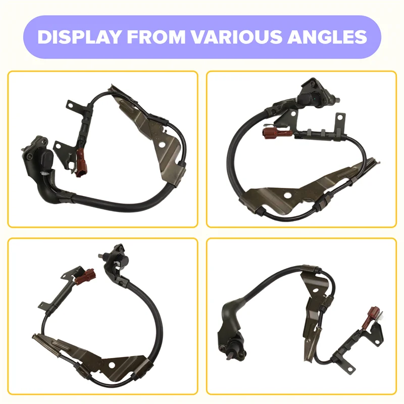 L38A-Anteriore Sinistro Per ISUZU HONDA PASSPORT OPEL FRONTERA 96-97 ABS Sensore di Velocità della Ruota 8104562280