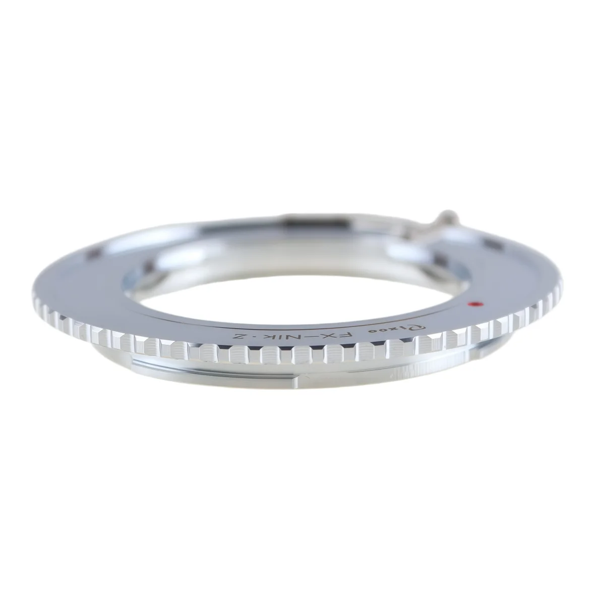Pixco Mount Adapter Ring for Fujifilm X Mount Lens to Nikon Z Mount Camera Silver with Infinity Focus for Nikon Zf Z6III Z7III