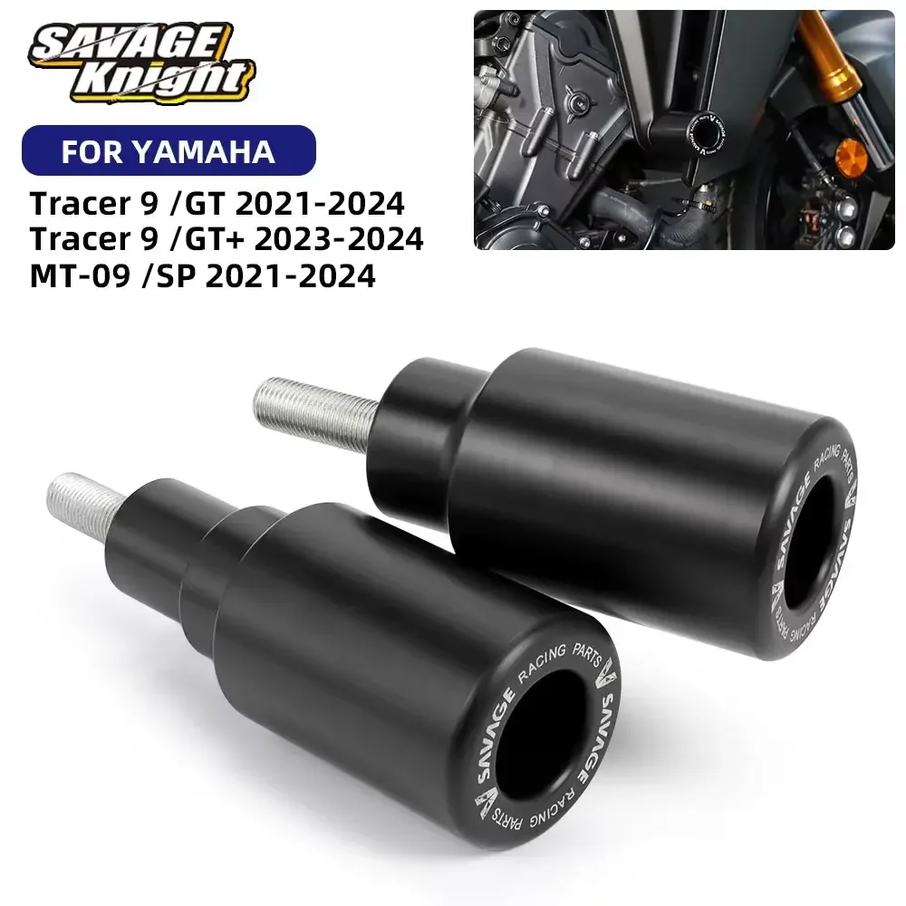 MT09 Frame Sliders Crash Protector For YAMAHA MT-09 MT 09 Tracer 9 GT+ 9 /GT Tracer9 /GT Plus 2021-2024 Falling Protection