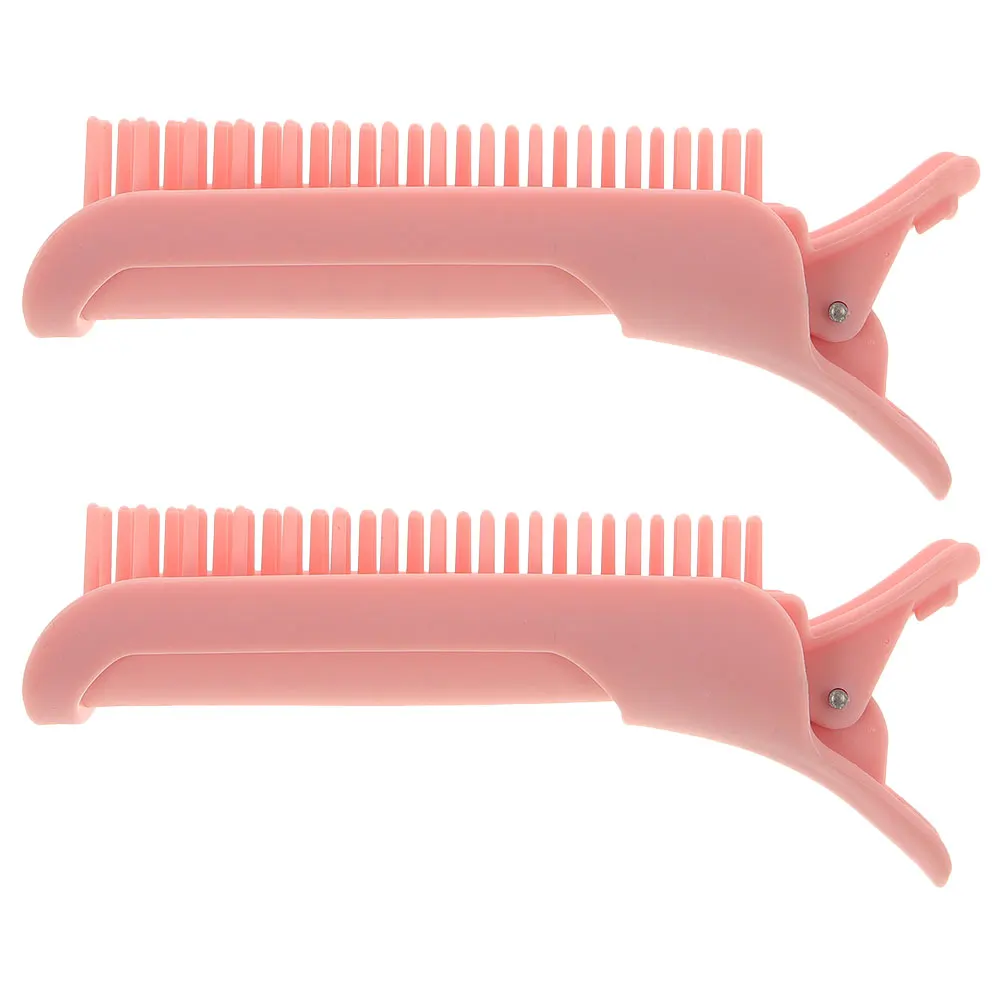 

Bangs Curler Clips For Hair Rollers Volumizing Women Pink Travel Lightweight Curly Hairstyle Home Use Hair Tools Styling