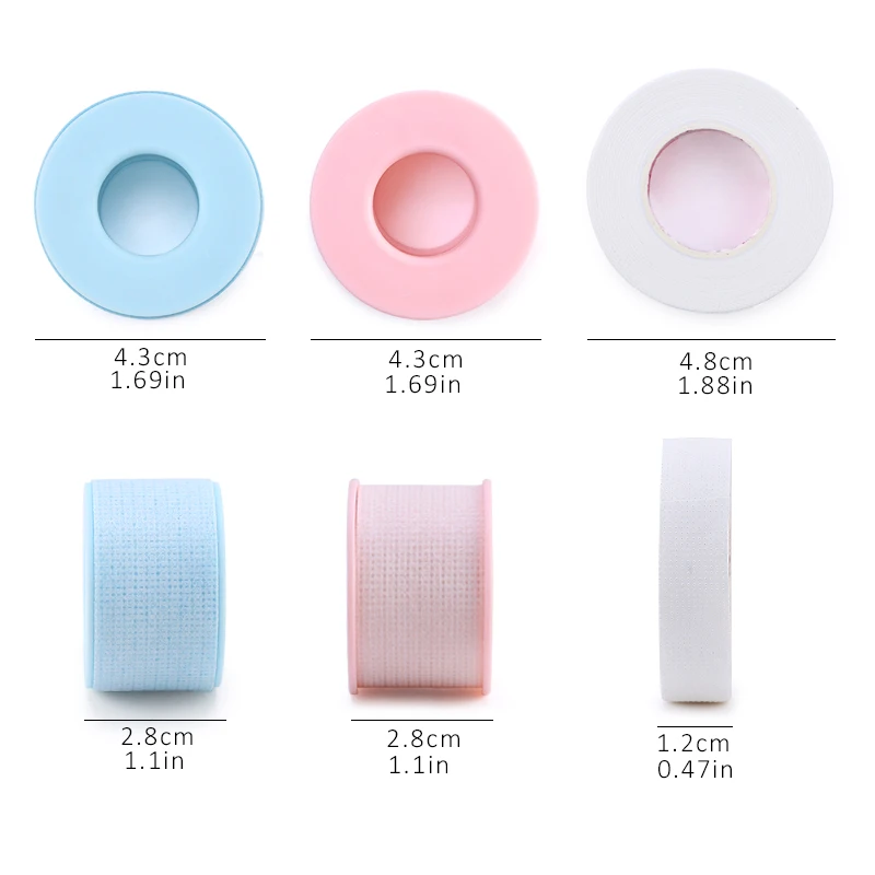 8/2 Uds cinta de pestañas microporosa suministros de extensión de pestañas accesorios herramientas de maquillaje cinta de levantamiento de pestañas herramienta de extensiones de pestañas
