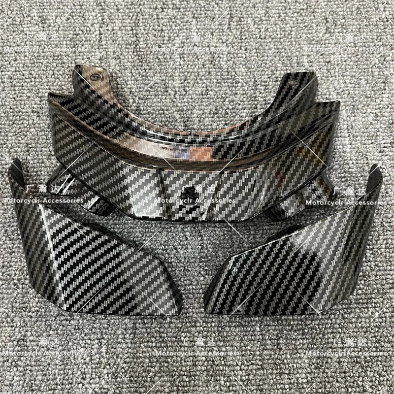 

Carbon Fiber Paint Rear Tail Fairing Wing Kit Rear Tail Small Plate Rear Tail Center Plate for YAMAHA FZ-10 MT-10 MT10 2016-2019