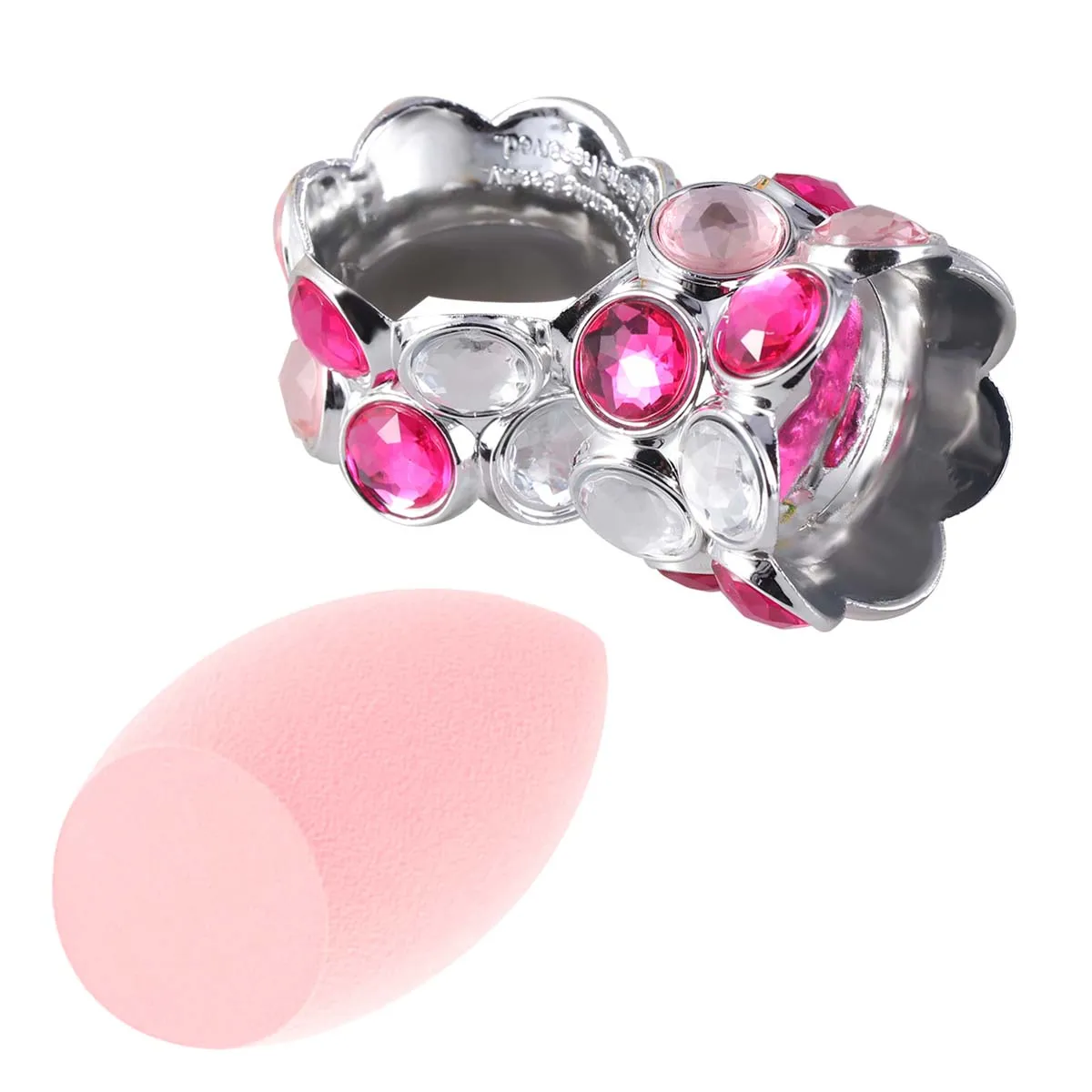 Porte-œufs de maquillage, 2 pièces, support de séchage, bouffantes de poudre, étagère de rangement en éponge, présentoir d'œufs de beauté, organisateur de brosses